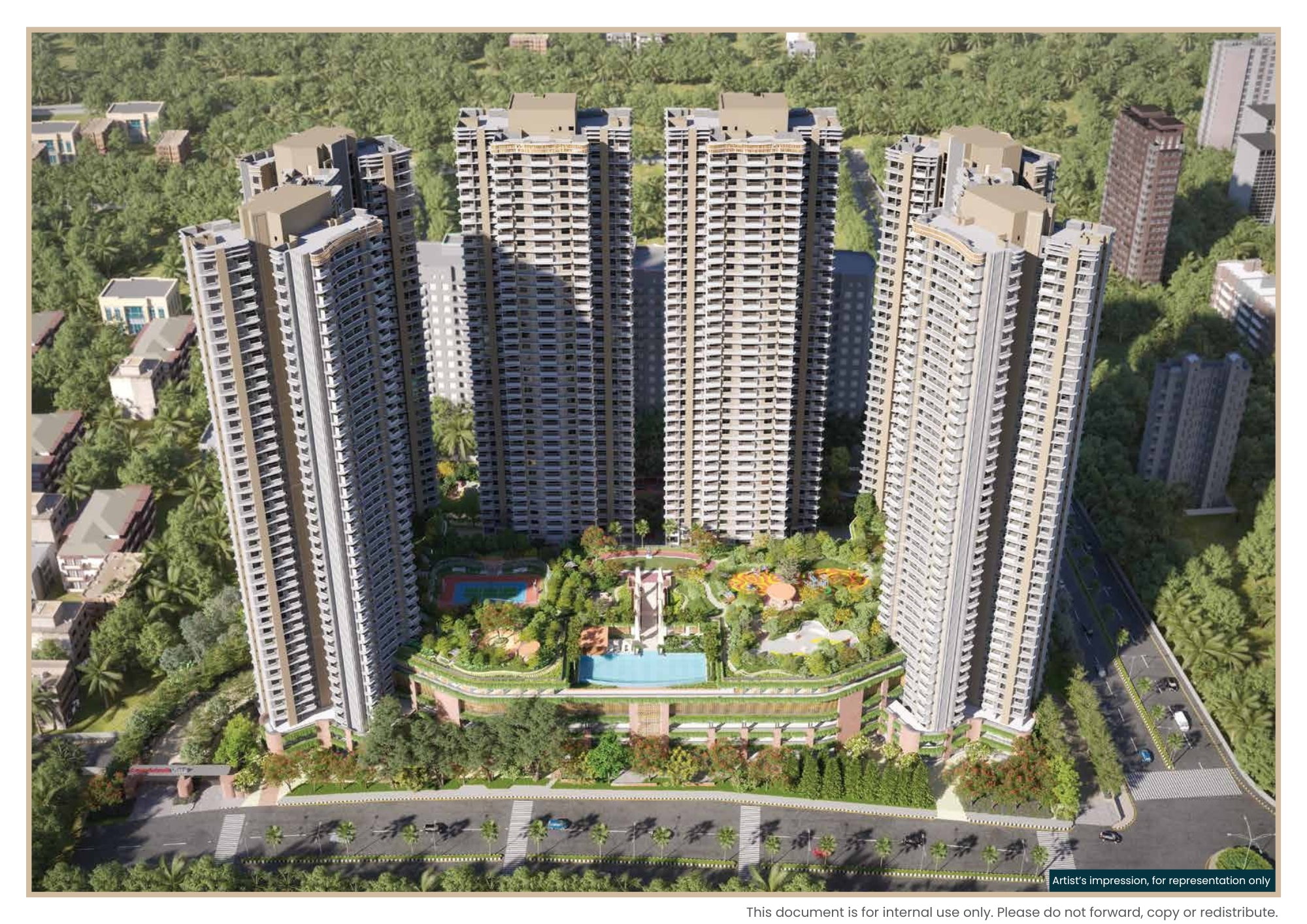 Mahindra Vista Kandivali East outer elevation